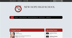 Desktop Screenshot of nhhs.leanderisd.org