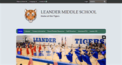 Desktop Screenshot of lms.leanderisd.org